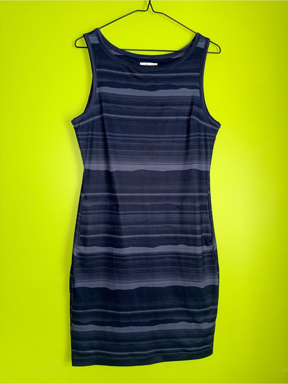Columbia Chill River Printed Dress | Purple Stripe | Size S ✨ WITH POCKETS ✨